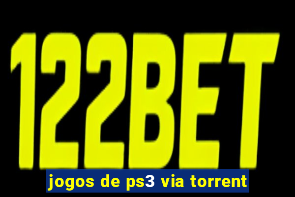 jogos de ps3 via torrent